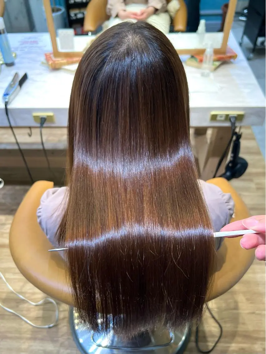 ロング 橋本 知弥のヘアスタイル