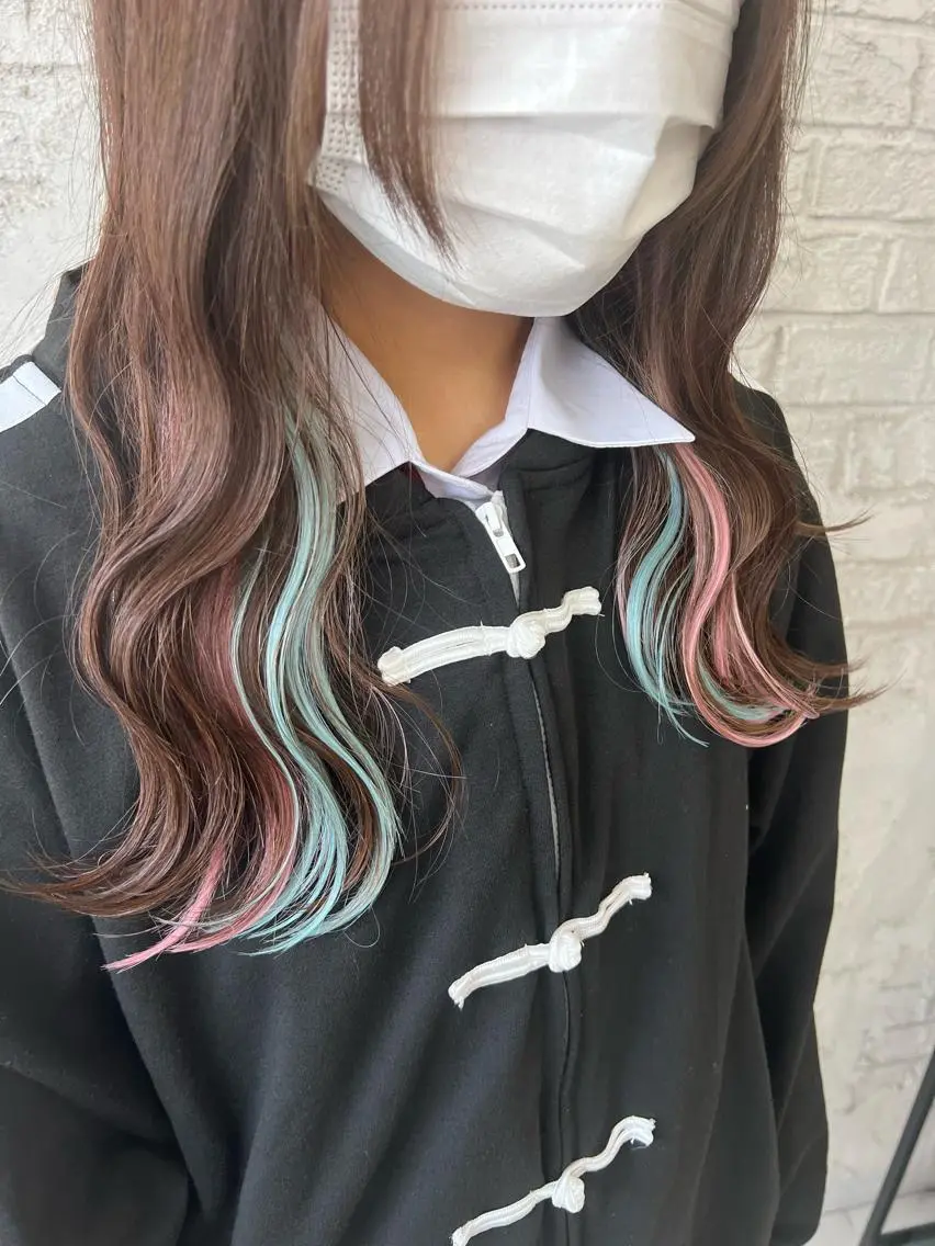 ロング エクステ エクステ＆艶カラー 🎀YURINA🎀のヘアスタイル