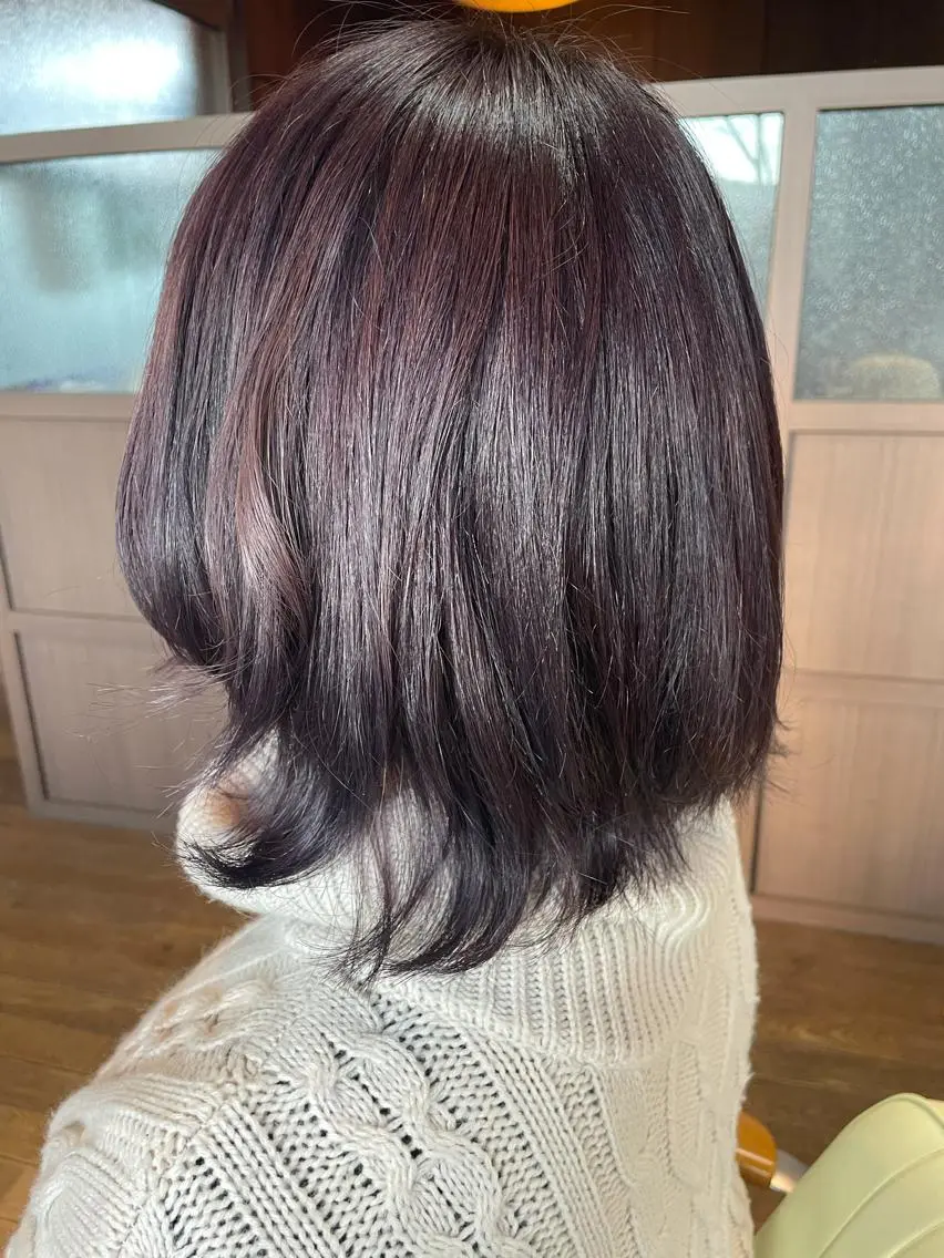 ミディアム カラー メンズ限定／ウェット ヘッドスパ◇ミユキのヘアスタイル
