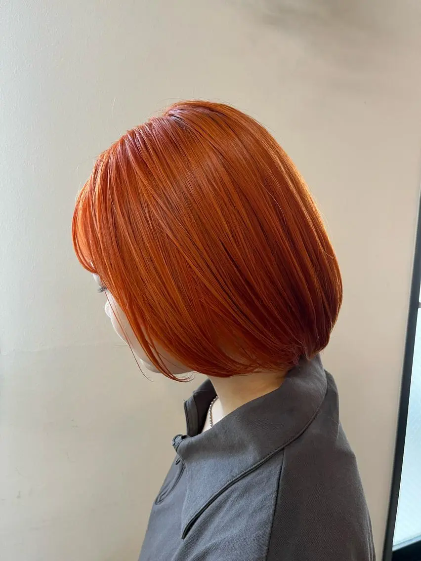ショート ショートヘア カット ヘアカラー 阪神西宮★JUNO 川﨑温子のヘアスタイル