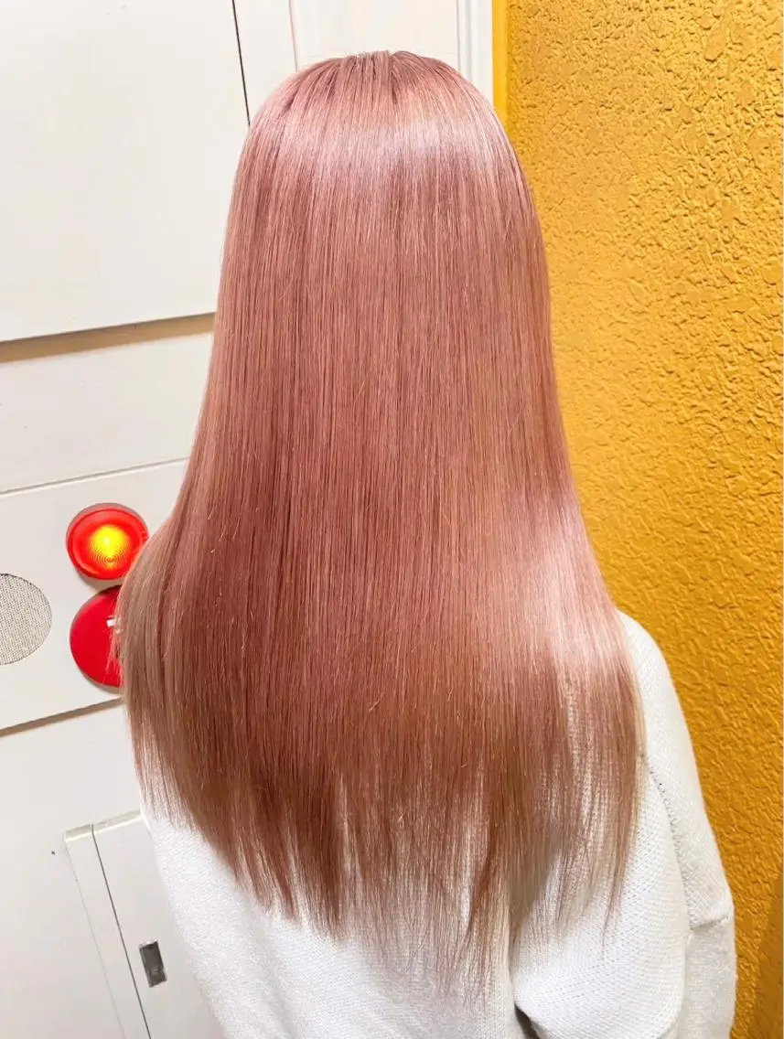 ロング カラー 店長✨髪質改善✖️ 透明感カラー／純大のヘアスタイル