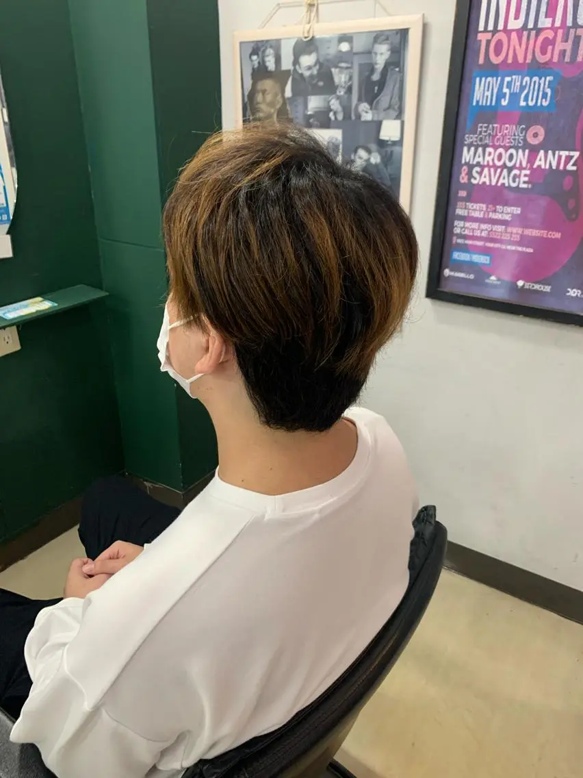 ミディアム メンズ 月館 怜奈のヘアスタイル