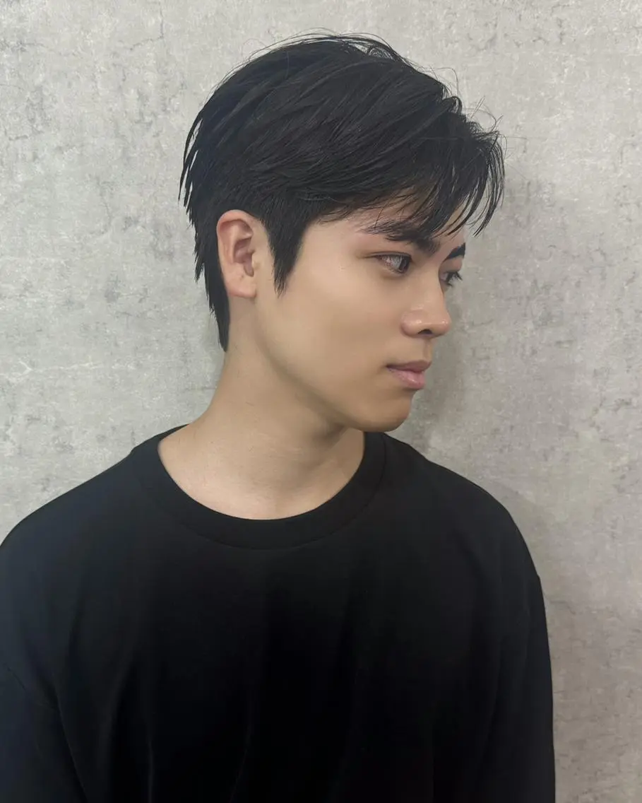 ショート 韓国風ヘア カット パーマ トリートメント ヘアセット Men's Eir Kodamaのヘアスタイル