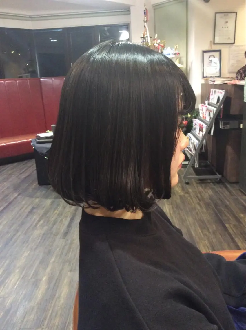ショート ヘアアレンジ 烏丸韓国ヘア🇰🇷 ayaka🎀のヘアスタイル
