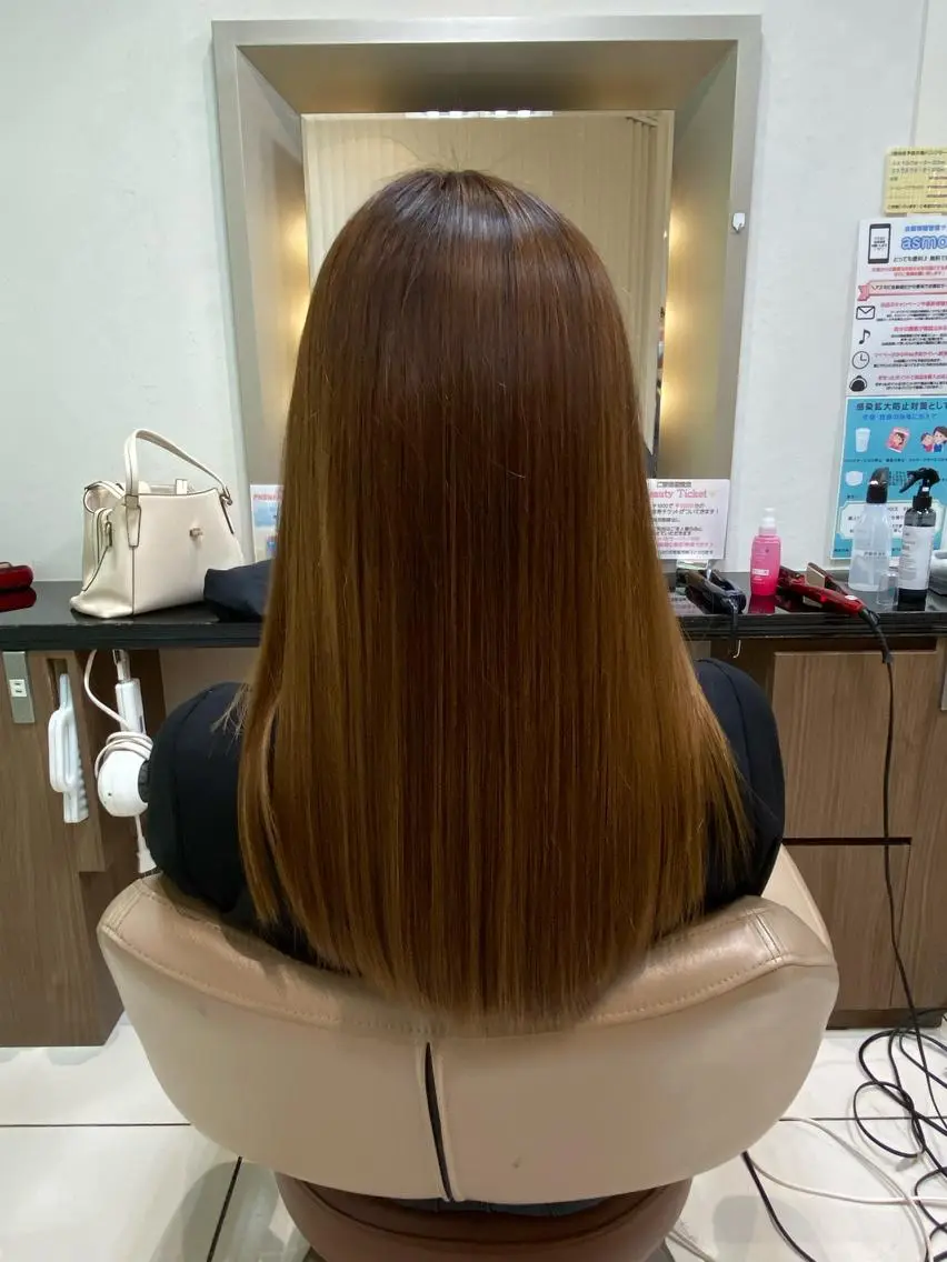 ロング パーマ 💍美髪矯正💍 髪質改善・店長 伊藤のヘアスタイル