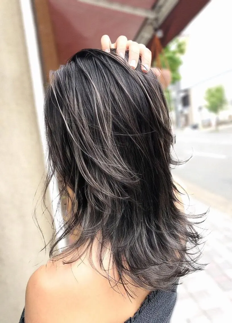 セミロング カット ヘアカラー トリートメント 【shower】 yousuke代表のヘアスタイル
