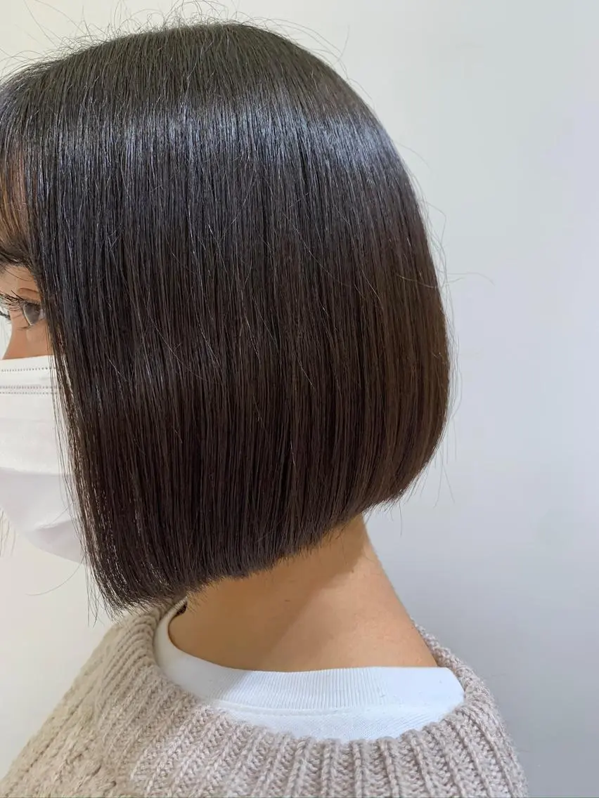 ショート ボブ ARMONY秋山輝也 コテ巻き風パーマ特化のヘアスタイル