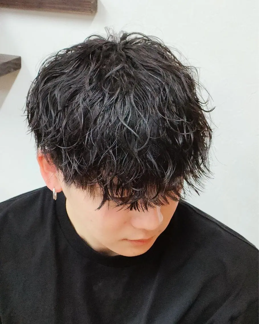 ミディアム RELATION /メンズ/バーバーのヘアスタイル