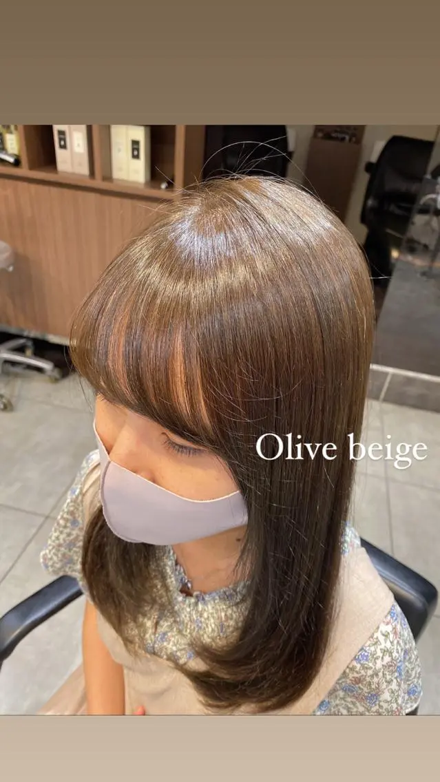 カラー ☺︎ Naomiのヘアスタイル