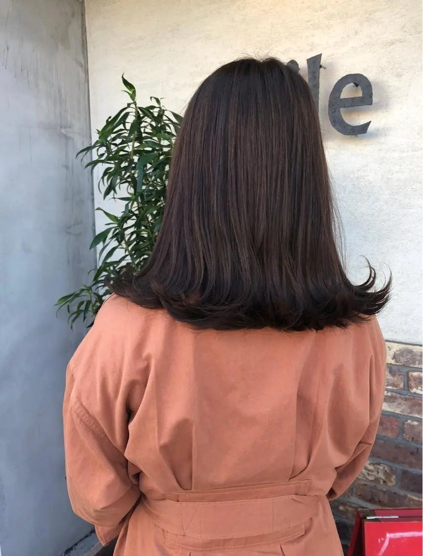セミロング 艶髪 🌸木下なつみのヘアスタイル