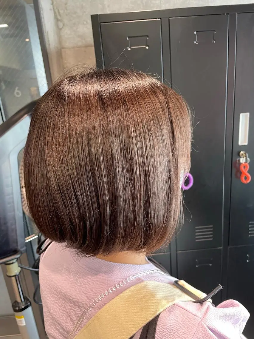 ショート PANOLA下北沢 中川夢菜のヘアスタイル
