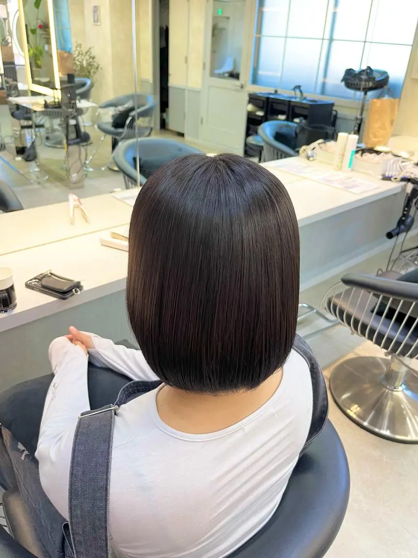 ショート 池袋/似合わせ/縮毛 髪質改善【ugen】のヘアスタイル