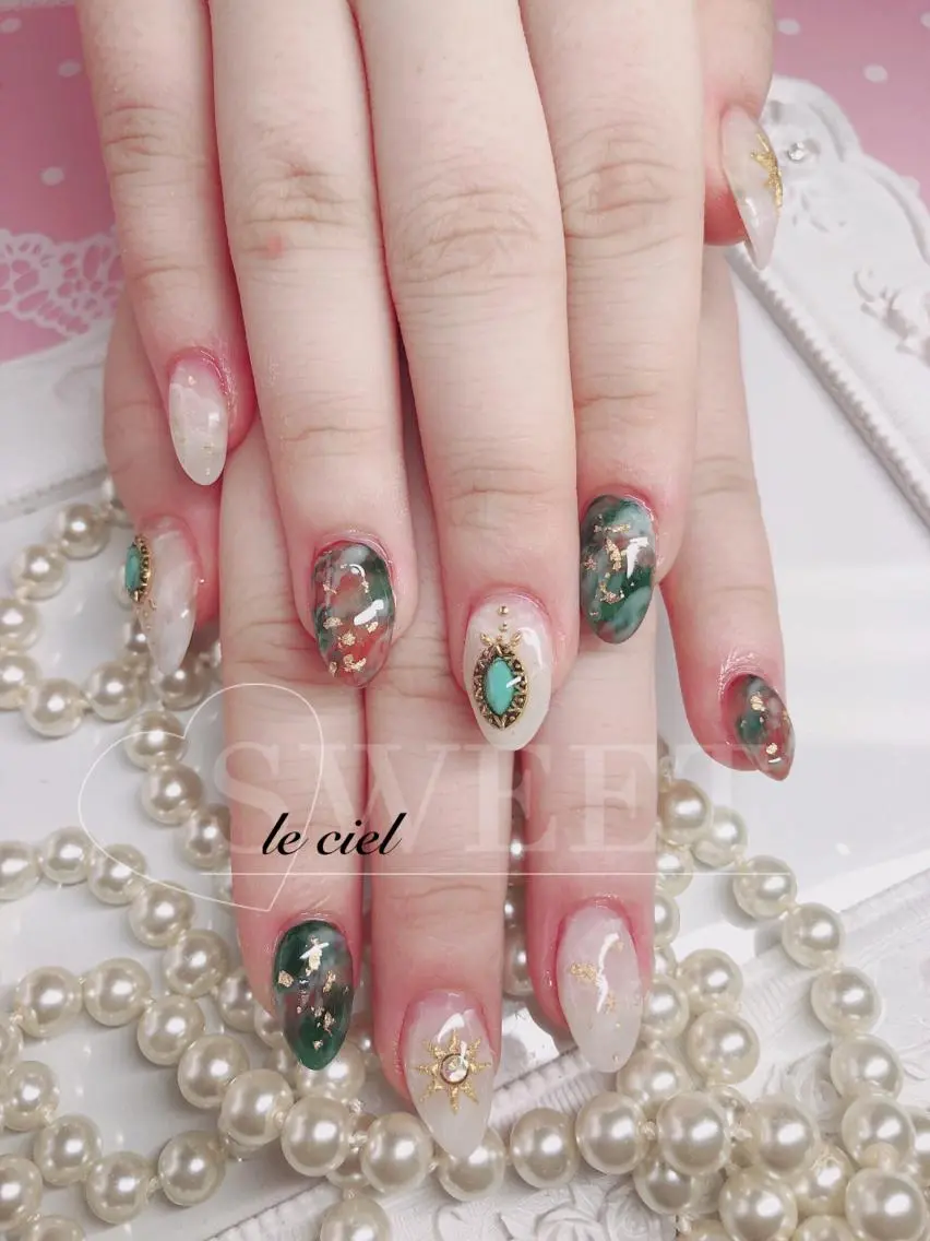 ネイル ハンドネイル Naka Rieのネイルデザイン