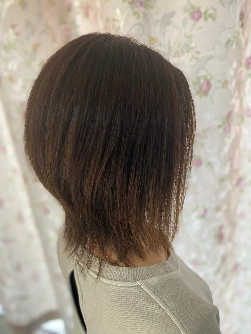 ミディアム ウルフカット くせ改善師 髪質改善師ゴトウのヘアスタイル