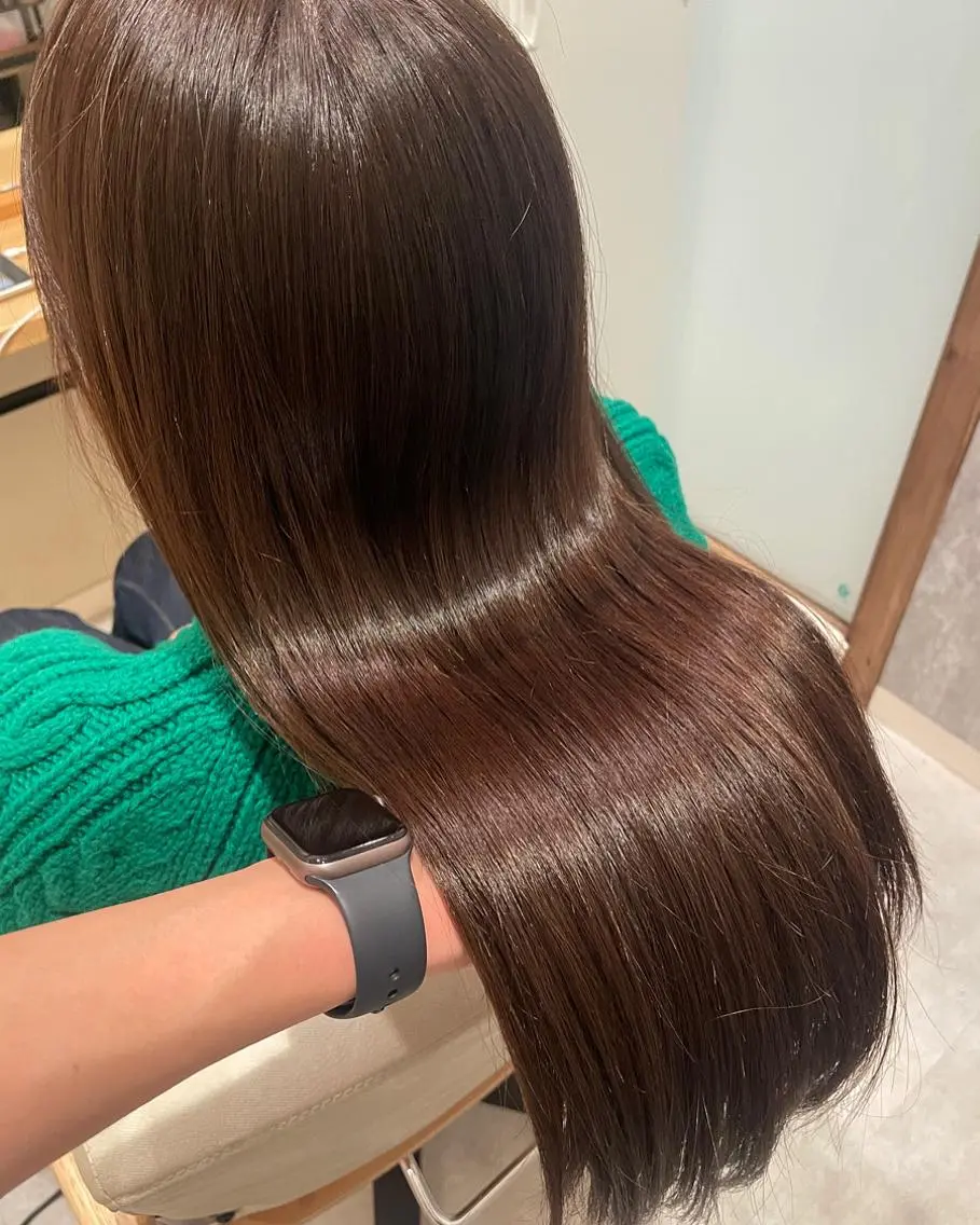 カラー ブラウンカラー ✨似合わせstyle ✨mei🦋のヘアスタイル