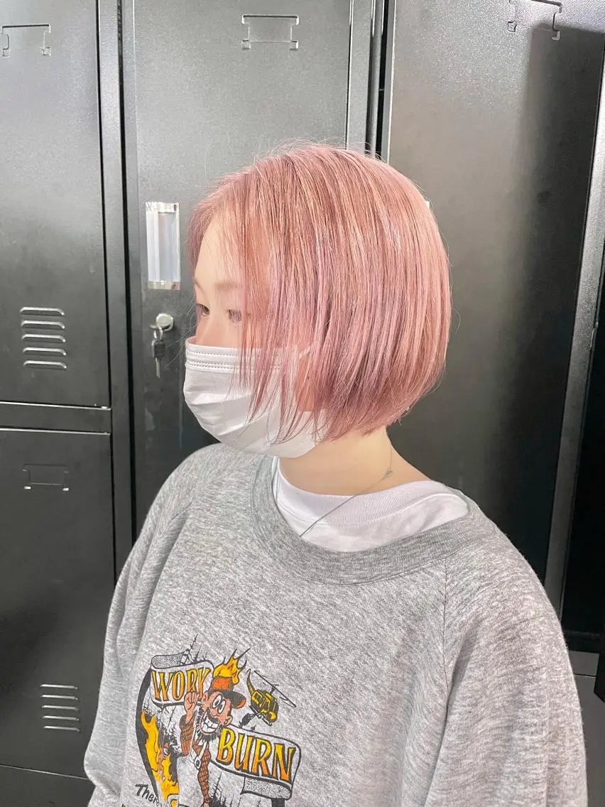ショート カラー パーマ ヘアアレンジ メンズ キッズ ネイル マツエク・マツパ アイブロウ メンズバレイヤージュ メンズブリーチ メンズハイライト メンズインナーカラー メンズ韓国風 エビスザキレン/メン ズ/心斎橋🌳のヘアスタイル