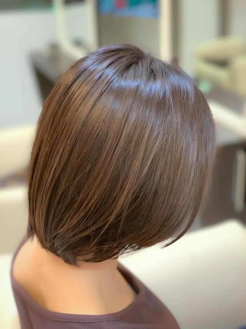 ミディアム 大間 礼真のヘアスタイル