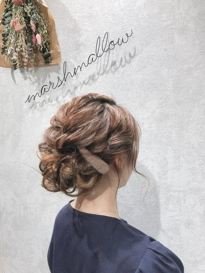 セミロング ヘアアレンジ Takagi Nanamiのその他イメージ