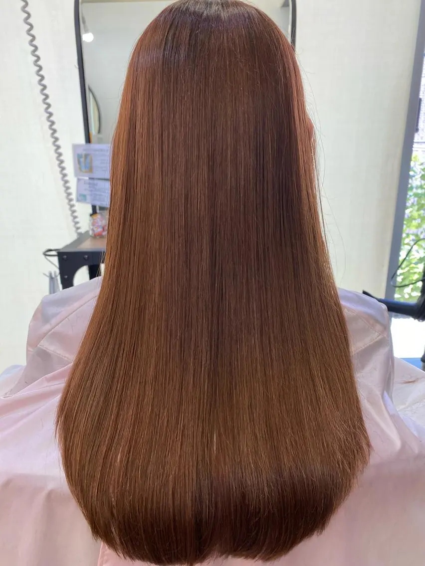 セミロング カラー ベージュカラー ブリーチ ケアブリーチ イヤリングカラー グレージュ カット ヘアカラー トリートメント 大人可愛いレイヤー 大田のヘアスタイル