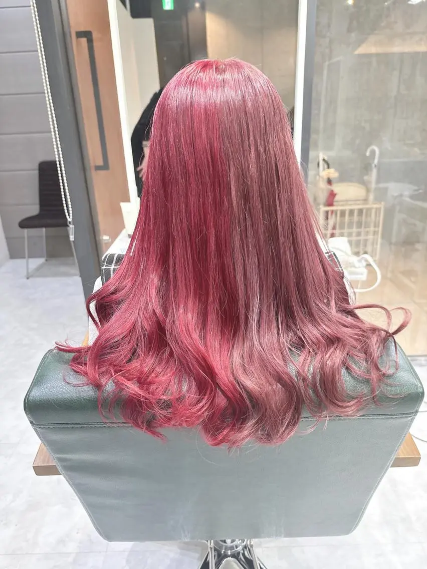 カラー ブリーチ モテ髪透明感❤️ デイズヘアカラーのヘアスタイル