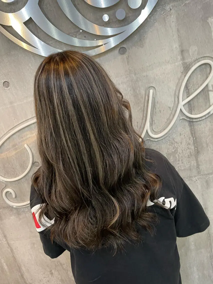 ロング カラー パーマ ヘアアレンジ メンズ キッズ ネイル マツエク・マツパ アイブロウ 北千住10分 肥高　壮汰のヘアスタイル