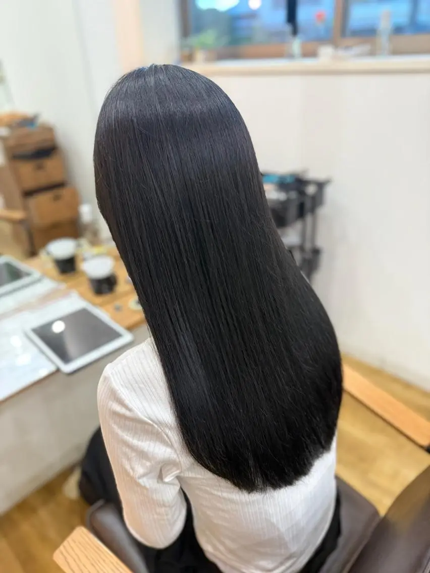 ロング トリートメント 髪質改善・縮毛矯正 💎ASUKAのヘアスタイル