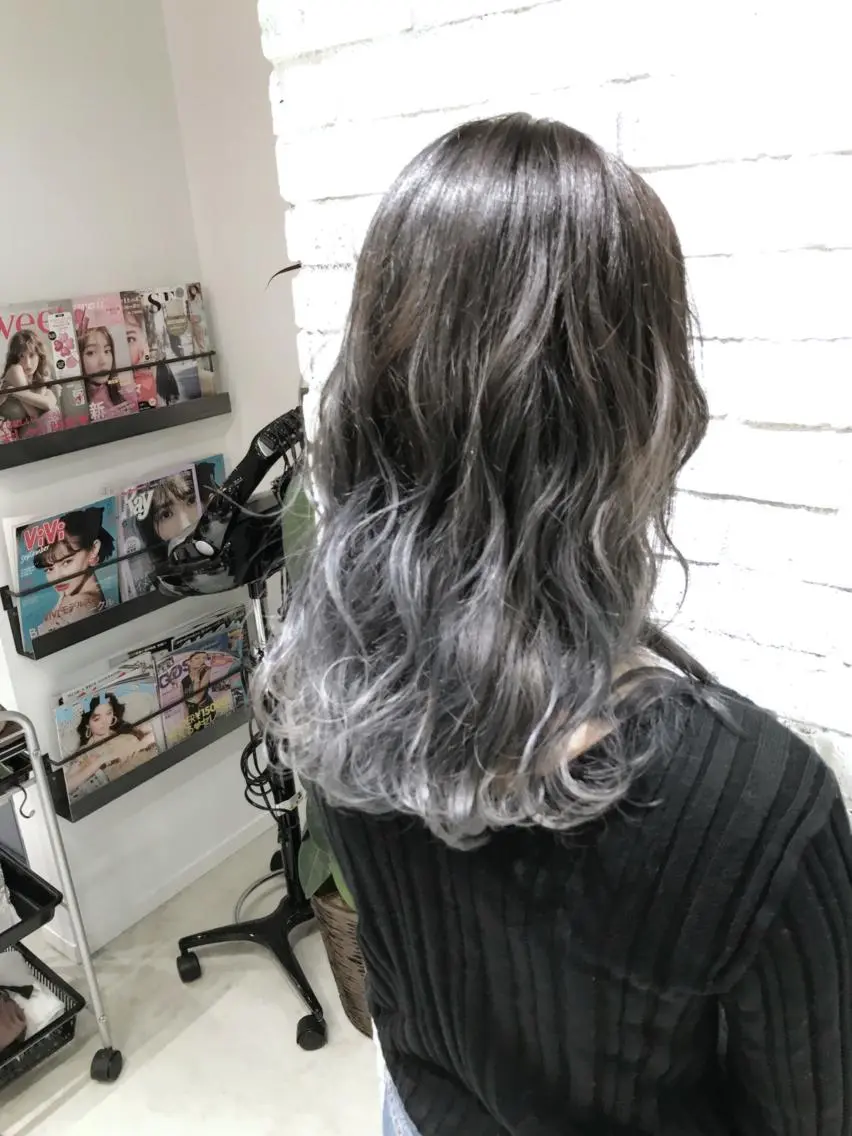 ロング カラー パーマ ヘアアレンジ メンズ キッズ ネイル マツエク・マツパ カット ヘアカラー トリートメント バレイヤージュ/ 髪質改善/渡邉悟🌱のヘアスタイル