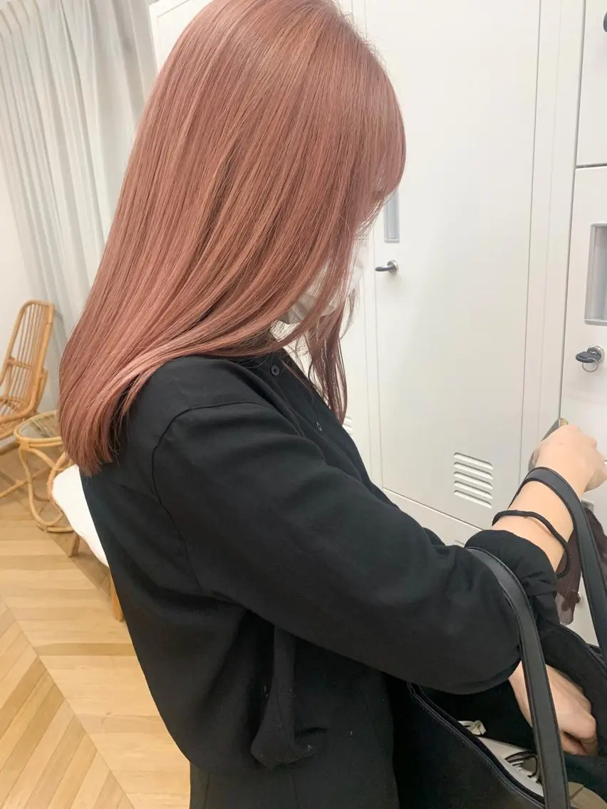 セミロング カラー cirrus🕊 山縣あかりのヘアスタイル