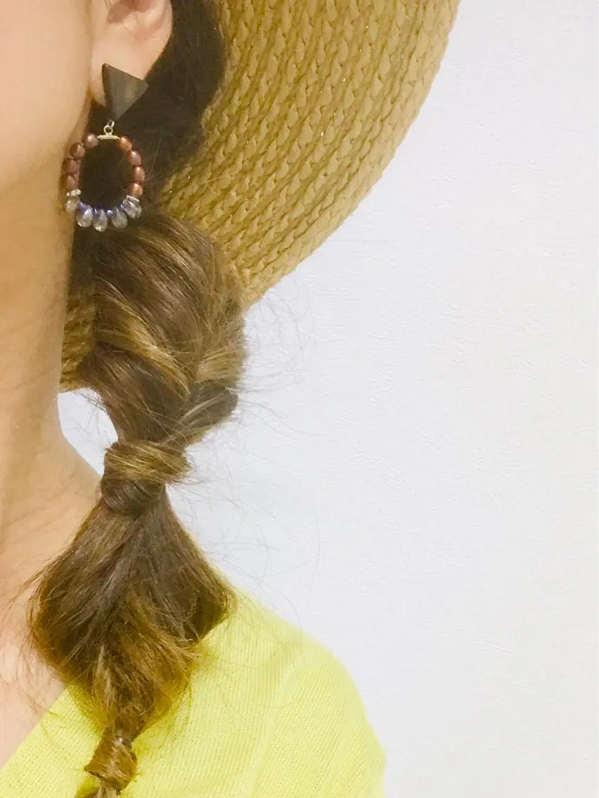 カラー ハイライトカラー カット ヘアカラー ママ美容師 ＊ヒマワリのヘアスタイル