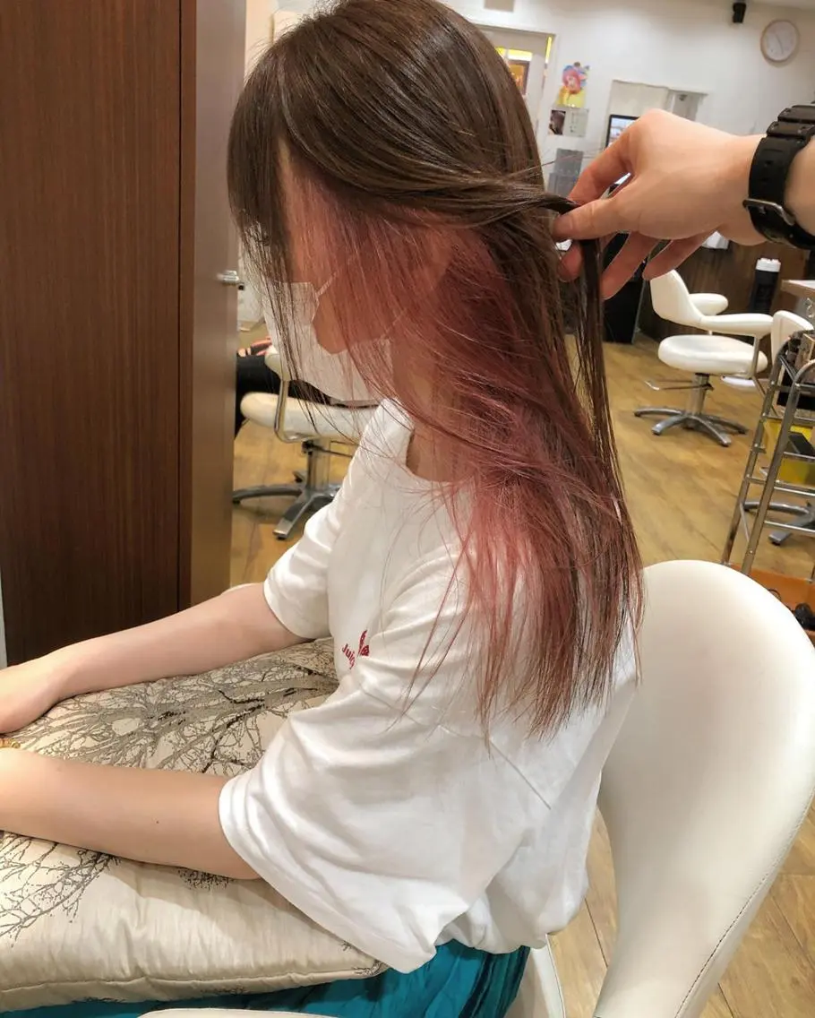 カラー アディクシーカラー アッシュ ブリーチ ダブルカラー グラデーションカラー 🌈ハイトーン/ ワタル🌈のヘアスタイル