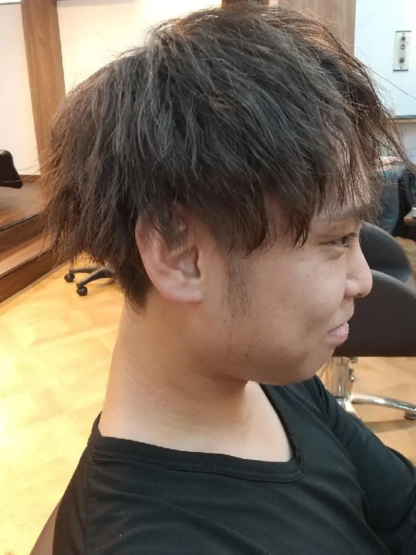 メンズ 久村 奈菜のヘアスタイル