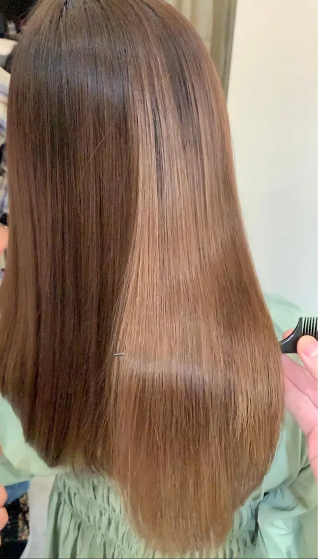 ロング カラー i'll 未空のヘアスタイル