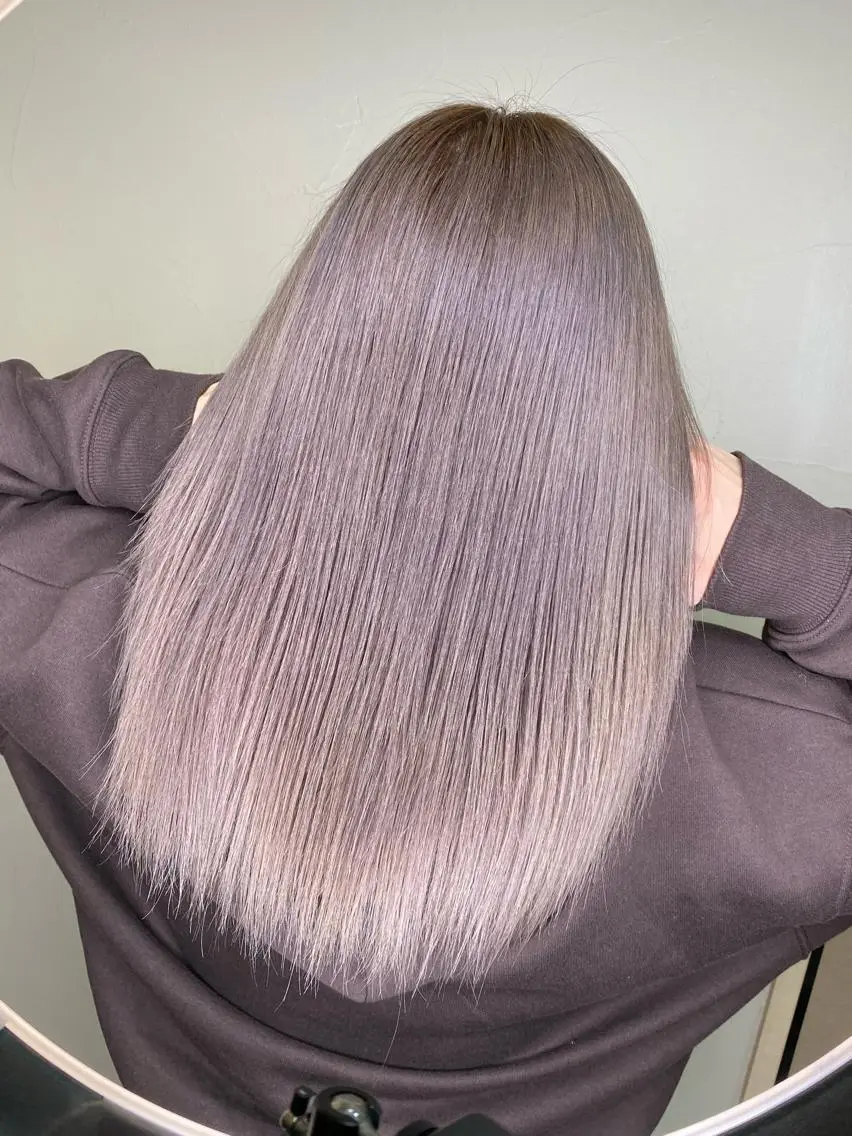ミディアム カラー カット ヘアカラー トリートメント 寺門 拓馬のヘアスタイル