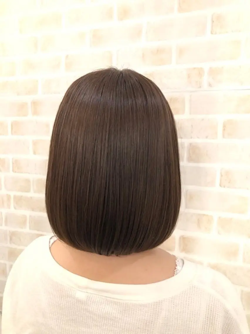 ミディアム カラー ボブ 🟦西荻窪メンズ特化 美容師🟦Yu-Jiのヘアスタイル