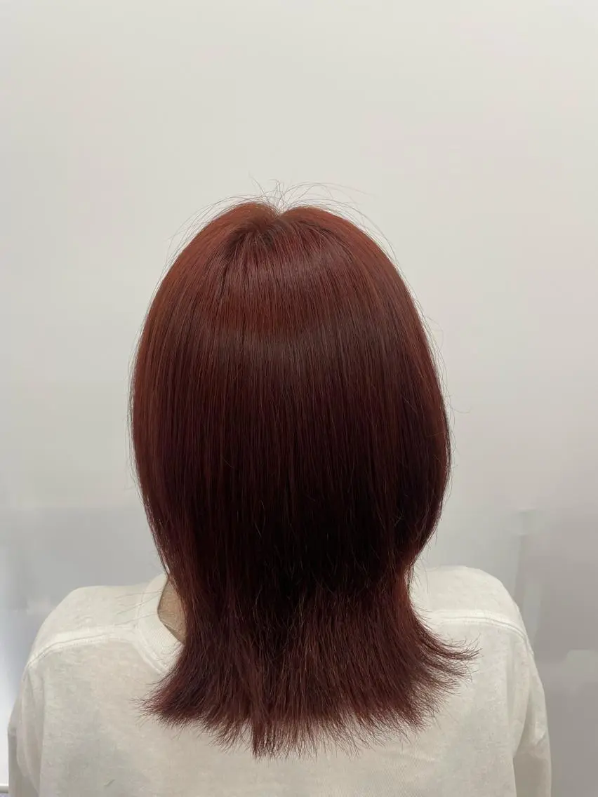 カラー オレンジ HARA 🧁のヘアスタイル