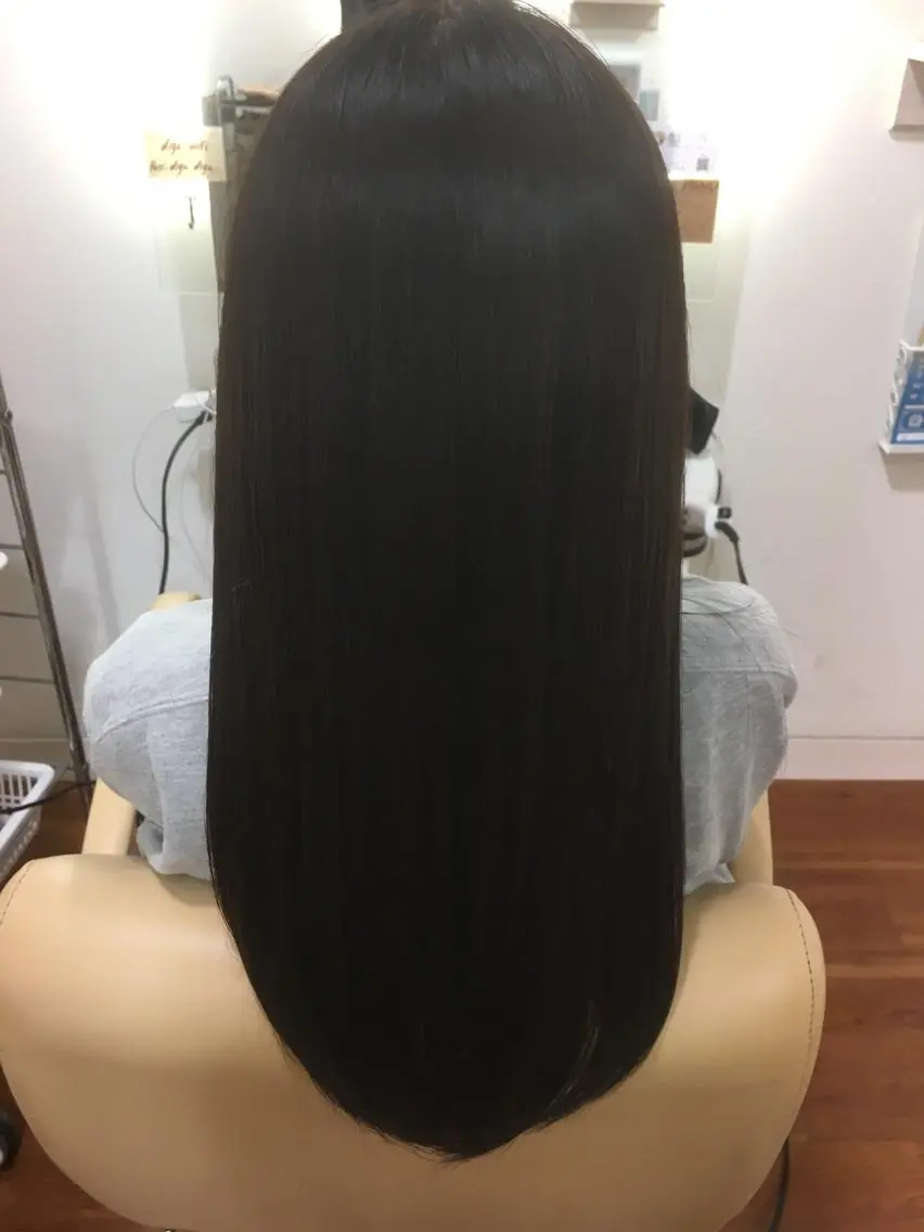 ロング カラー カット ヘアカラー トリートメント 髪質改善/縮毛矯正 /恵比寿/横山将大のヘアスタイル