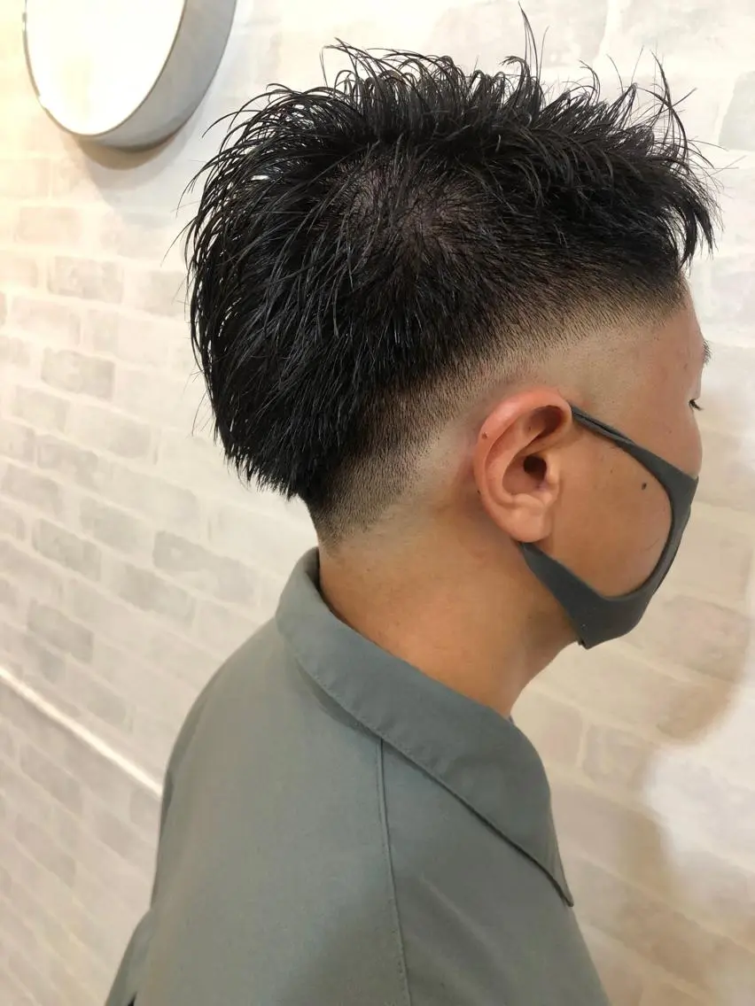 ショート メンズ MATSURI BASE.AWAJIのヘアスタイル
