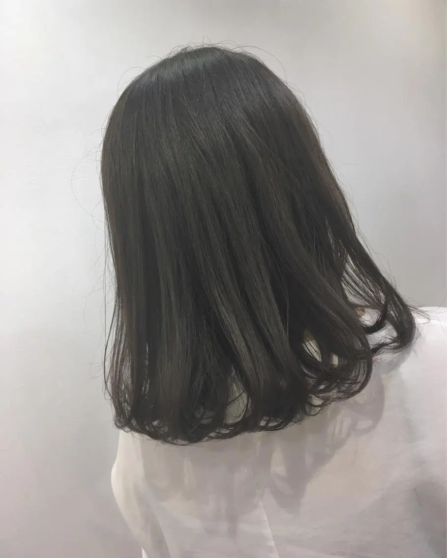 ミディアム はまべ です☆のヘアスタイル