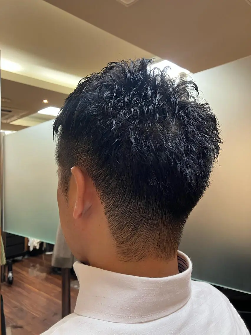 ショート メンズ メンズパーマ SAKI SAKIのヘアスタイル