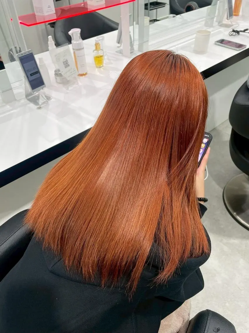 カラー ナチュラル可愛い◎ 推しカラー🤍池袋のヘアスタイル
