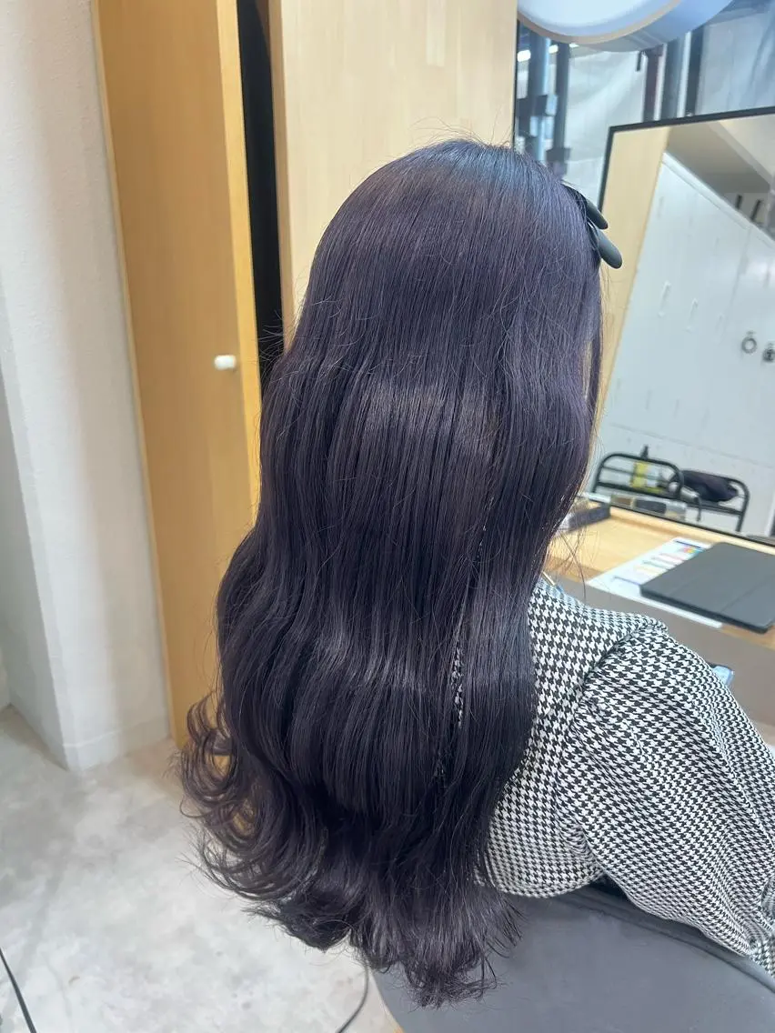 ロング カラー collet矢島/ ブリーチ/ハイトーンのヘアスタイル