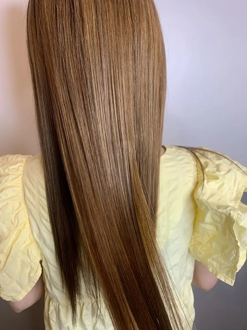 ロング トリートメント トップ スタイリストのヘアスタイル
