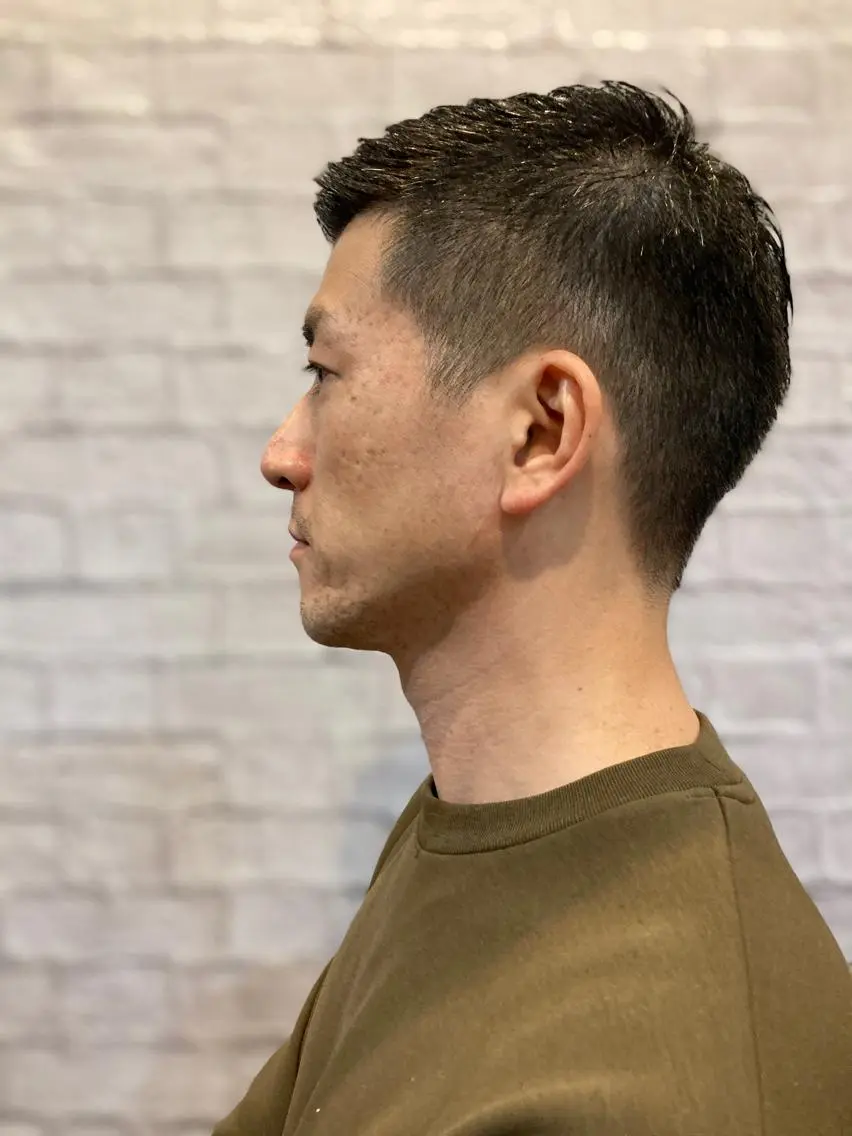 ショート メンズ カット お客様満足度NO.1 小林真弥のヘアスタイル