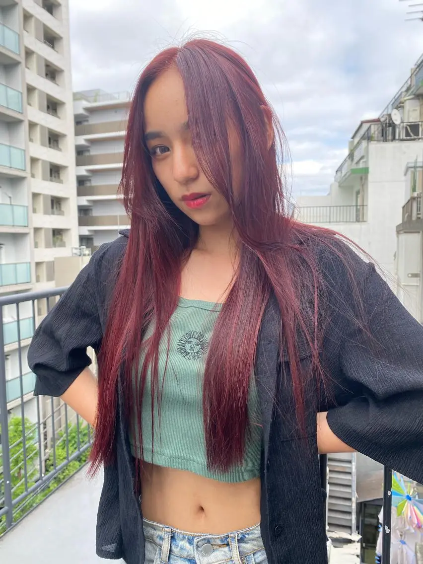 ロング MIYU💋💖 〈XENA渋谷本店〉のヘアスタイル