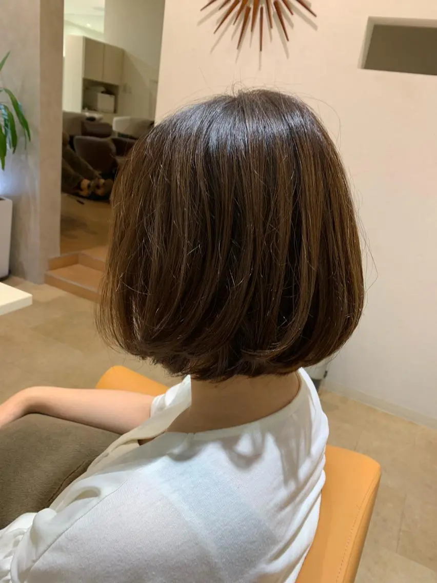 ショート カラー 💎髪質改善/縮毛 矯正💎メンズパーマのヘアスタイル