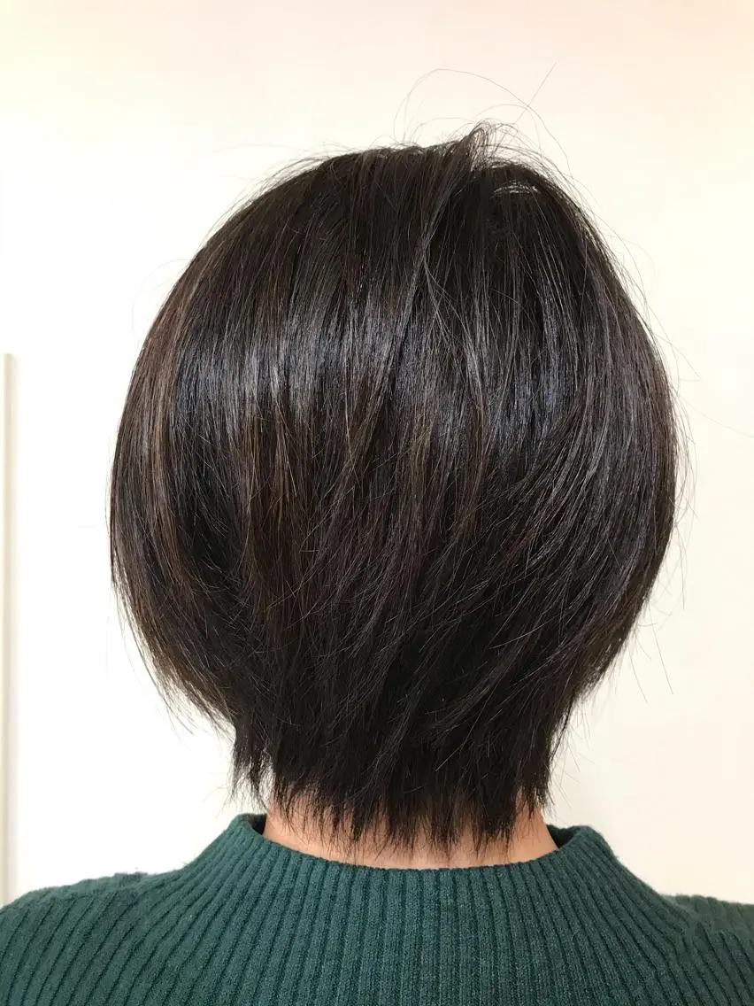 ショート カラー メンズ ハンサムショート グラデーションカラー ボブ ショートヘア 横田 尚登のヘアスタイル