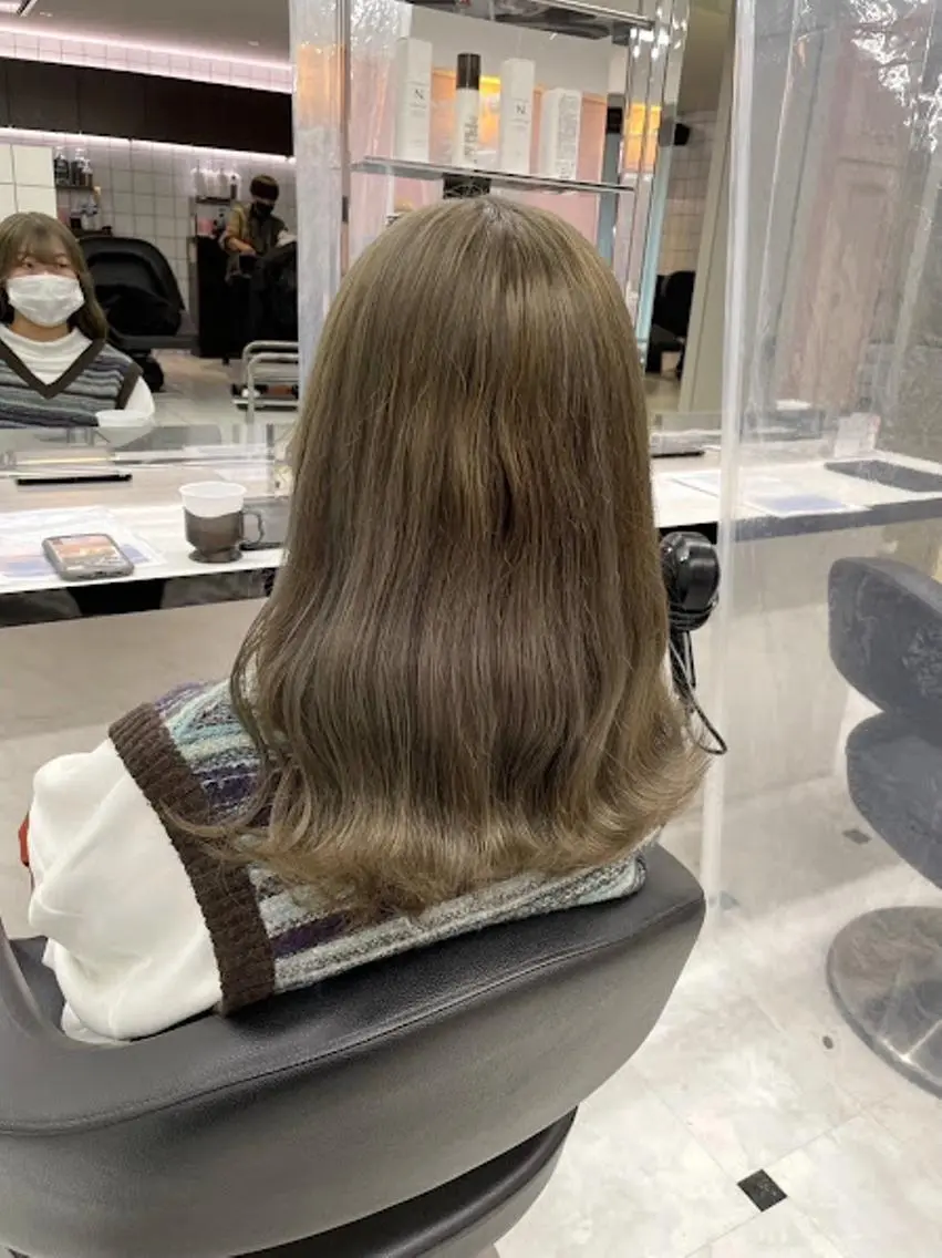 カラー official TUNE銀座🪞🪽のヘアスタイル