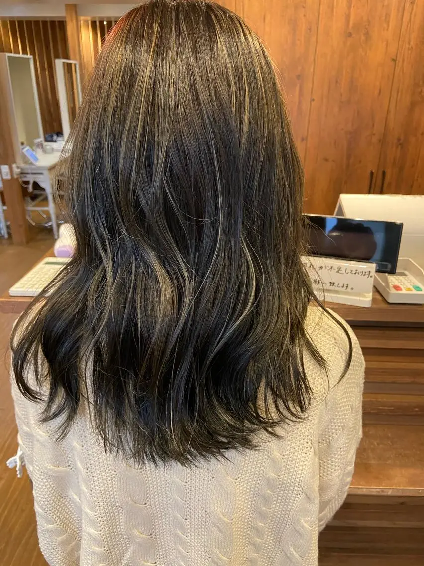 セミロング TELA HAIR 南柏店のヘアスタイル