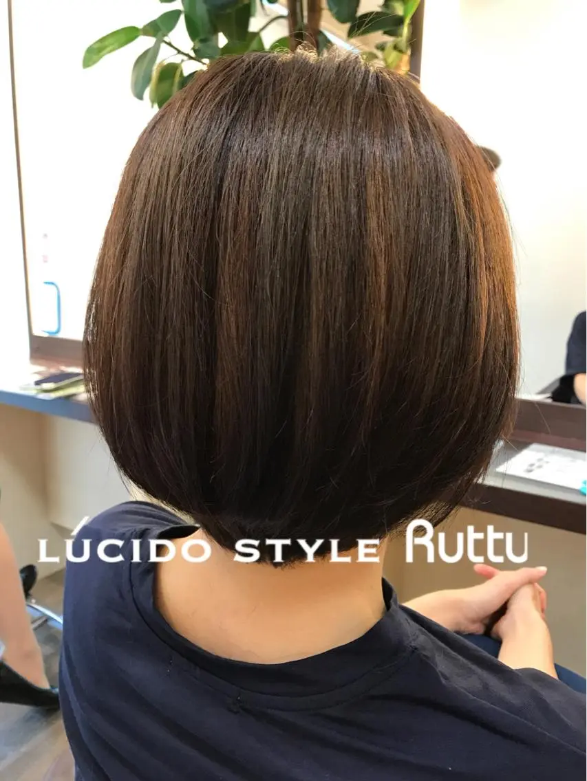 ショート カラー ショートヘア ヘアカラー アザマ　ヤスカツ _rosso 川口のヘアスタイル