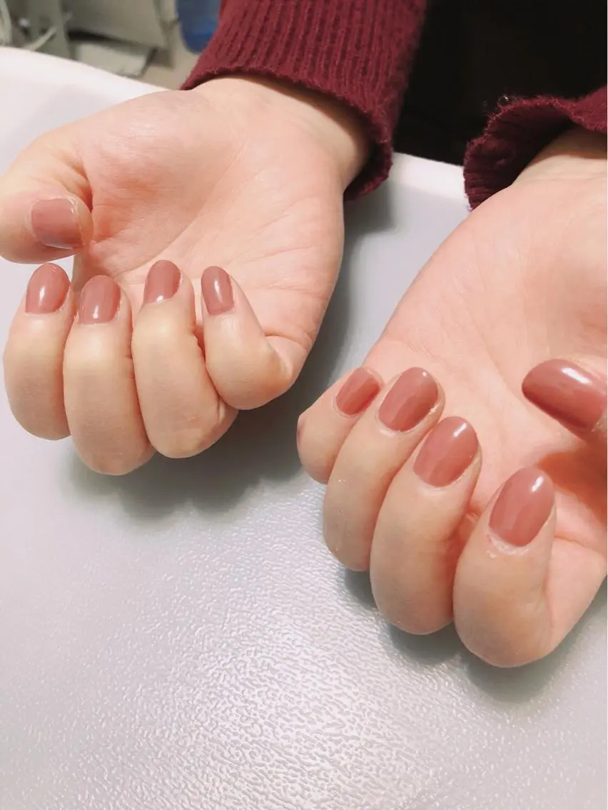ネイル ワンカラーネイル ハンドネイル ere beauty nailのネイルデザイン